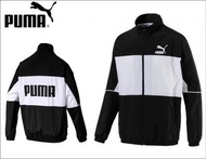 PUMA 彪馬 男 立領風衣外套 健身 戶外 休閒 登山 慢跑 運動風衣 撞色拼接設計 透氣內裏 俐落輕鬆 好穿搭
