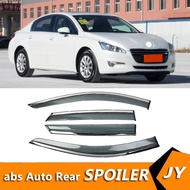 For Peugeot 508 2011-2013 Window Visor Vent Shades Sun Rain Deflector Guard For Peugeot 508 Auto Acc