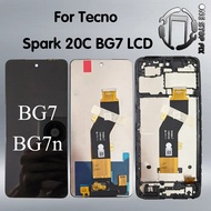 For Tecno Spark 20C BG7 / BG7n LCD Display Touch Screen Digitizer Assembly Replacement