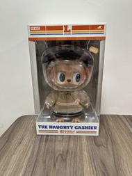 Popmart Labubu wacky mart series the naughty cashier 店員 大店員 大公仔