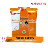 MAMAYA Paket RDL Pemutih Papaya Day & Night Cream Brightening Treatment BPOM Halal 40gr