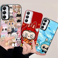 V-8 Pink Labubu Case for Samsung Galaxy A34 A55 A54 A16 A35 5G