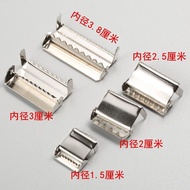 Silver Buckle Duckbill Clip Suspenders Clip Buckle Clip Bib Accessories Garter Clip Bronze Adjustmen