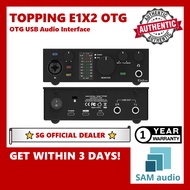 [🎶SG] TOPPING E1x2 OTG USB AUDIO INTERFACE