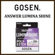 GOSEN Anser Lumina Shine 200m, 0.3号, Pearl