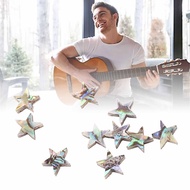 10PCS Inlay Guitar Tone Point Abalone Shell Durable Neck Decal Fretboard Marker