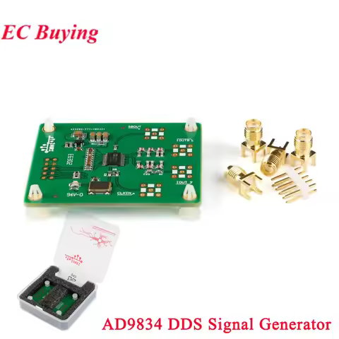 AD9834 DDS Signal Generator Digital Synthesis Generation Module BRUZ Sine Wave Square Triangle Wave 