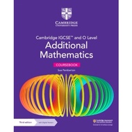 Printed Copy Cambridge IGCSE and O Level Additional Mathematics coursebook