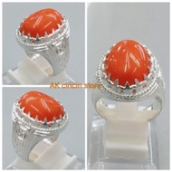 Cincin  Batu  Marjan  Asli