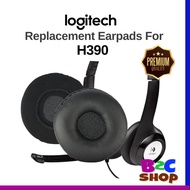 1 Pair Logitech H390 Headset Replacement Earpad Cushion Earpads - Black