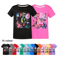 2026inside out2 Mind Agent 2 Children Summer Short-Sleeved T-Shirt 3625COD D4AI