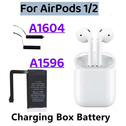 Replacement Battery GOKY93mWh A1604 For Apple Airpods 1st 2nd A1604 A1523 A1722 A2032 A2031 Air Pods