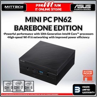 Asus PN62 Ultra Compact Mini PC With 10th Gen Intel® Core Processors | 15x115x49mm (0.62L) | Barebone Only