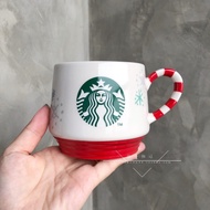 Japan Starbucks Cup 2019 Christmas Limited Red Snowflake Classic Out of Print Ceramic Cup Mug Water Cup