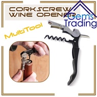 Multi Tool Corkscrew Wine Bottle Opener Multifunctional Stainless Steel Opener Bottle Cap Champagne 