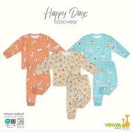 NEWEST VELVET JUNIOR (3 SETS)) LONG VELVET BABY SET JUNE