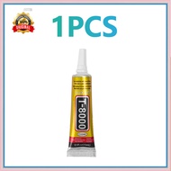 100% ORIGINAL Zhanlida T8000 T-8000 Fast Rubber Glue For Phone Tablet Screen Back Glass (Transparent