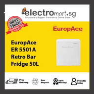 EuropAce ER 5501A Retro Bar  Fridge 50L