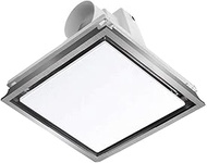 HDZWW Exhaust Fan With Light LED Ventilation Fan Integrated Ceiling Mute Toilet Kitchen Bathroom