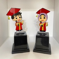 Acrylic Graduation Trophy Custom Acrylic Children's Graduation Trophy
