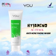 Y.O.U YOU Facial Wash Hy Amino Anti Acne Facial Wash Acnes Creamy Wash | YOU Facial Wash