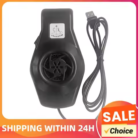 Aquarium Cooling Fan with USB Cable Mini Aquarium Chiller Quiet Aquarium Cooler Suitable for Freshwa