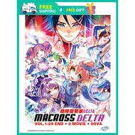 MACROSS DELTA + 2 MOVIES 超时空要塞DELTA ( ANIME TV SERIES DVD : 2015 )