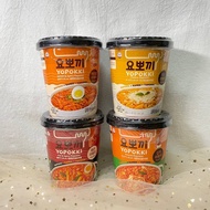 [Ready Stock] Korea Yopokki Cup Ramen Noddle 韩国进口杯装年糕拉面 Hot&Spicy  Cheese  Kimchi  Sweet&Spicy