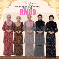 BAJU KURUNG LYCRA KOREA PRINTED TRISHA EXCLUSIVE