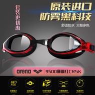 แว่นตาว่ายน้ำแข่งแว่นว่ายน้ำ Arena กันหมอก Hd ของแท้ใหม่2024มืออาชีพคุณภาพอุปกรณ์เฟรมขนาดใหญ่สำหรับผ