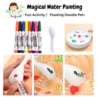 Magical Water Painting Pen 12 pcs Children's Floating Doodle Pen Colorful Mark Pen Whiteboard Marker