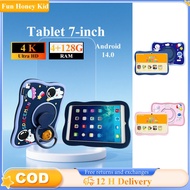 Tablet For Kids 7 inch WiFi Kids Tablet Android 4G + 128G Tablet budak Android Educational Toys Came