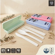 TRAVEL CUTLERY SET (deluxe) CUTLERY SET CUTLERY SET TRAVEL CUTLERY SET