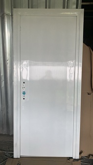 PINTU + KUSEN + HANDLE - BAHAN PLAT BAJA / PINTU BESI /PINTU PLAT BAJA / PINTU ALUMINIUM / PINTU KAM