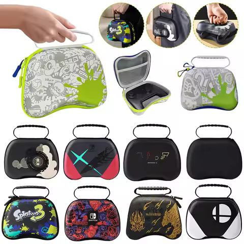 Carrying Case for Xbox ONE S X EVA Portable Storage Handle Bag for PS5/PS4/PS3 Shockproof Protective