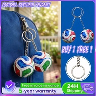 Soccer Keychain World Cup 2026 Merchandise Soccer Ball & Football Keychain Set Backpack Accessory