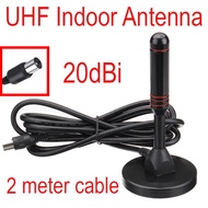 MyTV Freeview Digital 20dBi Booster Antenna Antena Aerial With 2 / 3 / 5 meter Extension Cable For D