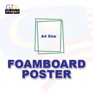 <GTMImages>  Custom A4 Size Foamboard Poster Printing