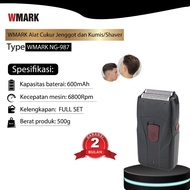 WMARK NG-987 USB Electric Razor for Golden Oil Head Shaving Machine