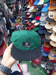 TOPI 5 PANEL MATERNAL DISASTER CAPS | ERIGO | FUL BLACK