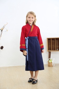 🇹🇭สินค้าอยู่ไทย🇹🇭 🔥 7C73 ชุดมู่หลานเด็ก ชุดมู่หลาน มู่หลาน Dress for Children Mulan Suit Disney Prin