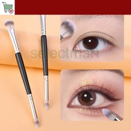 SM  Double-ended Eye Shadow Makeup Brush Professional Smudge Detail Cosmetic Brush For Foundation, H