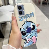 Case For Samsung A05 F05 M05 A05s A06 4G Cute Stitch Phone Shockproof Round And Fat