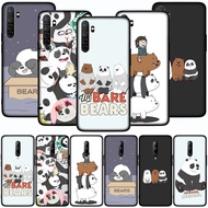 Soft Silicone Samsung Galaxy S21 Ultra Plus A9 A02S A42 A70 M20 Casing B87 We Bare Bears cool Phone Case