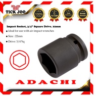 3/4" Impact Socket, 22mm