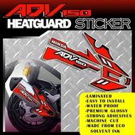 ADV 150 HEAT GUARD STICKER / ADV 150 HEAT GUARD / ADV 150 STICKER / ACCESSORIES OF ADV 150