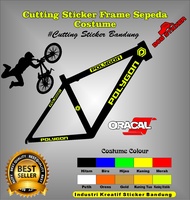 Cutting frame sepeda costum Poligon Variasi