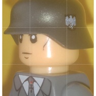 WW 2 German Army helmet (Plastic toy and less than 1.3 cm) c