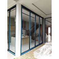 Langsung Proses Kusen Aluminium Ykk Kusen Pintu Aluminium Ykk Kusen Jendela Aluminium Ykk Kusen Alum