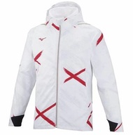 【💥冬奧系列】MIZUNO 訓練服 彈力 防風衣 Jacket Synergy Design 選手聯動 防水 上衣 運動 32ME2010 日本直送 白色